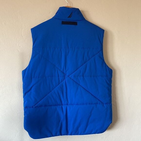 New Nautica Men's Quilted Vest Primaloft Crest Blue - Picture 6 of 9